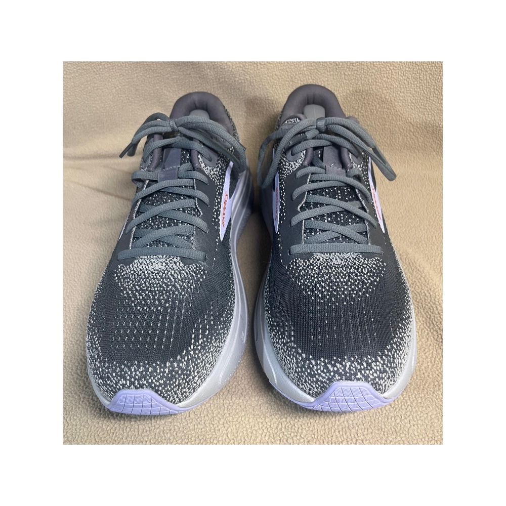 Brooks Ghost Max Womens Running Shoes Grey White Lavender Neutral Size 12 - Picture 3 of 14